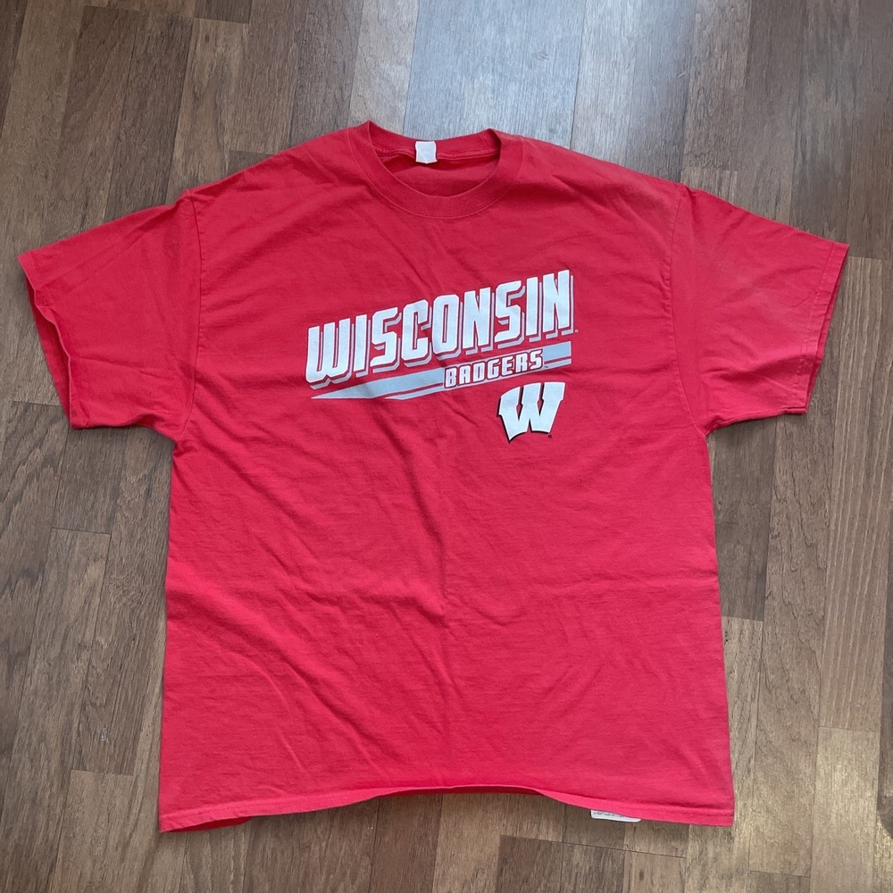 Wisconsin Badgers T-shirt Size Medium USA Made Vintage